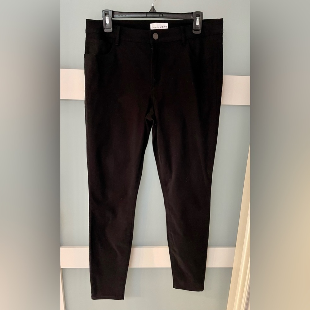 Loft pant black 10/30 Tall
